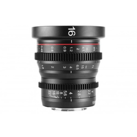 Объектив Meike 16mm T2.2 Cinema Lens M34_2 Объектив Meike 16mm T2.2 Cinema Lens M34_2