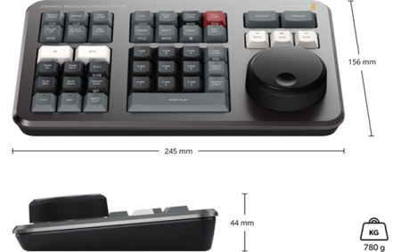 DaVinci Resolve Speed Editor клавиатура_2