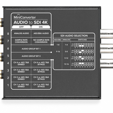 Mini Converter - Audio to SDI 4K мини-конвертер_3 Mini Converter - Audio to SDI 4K мини-конвертер_3