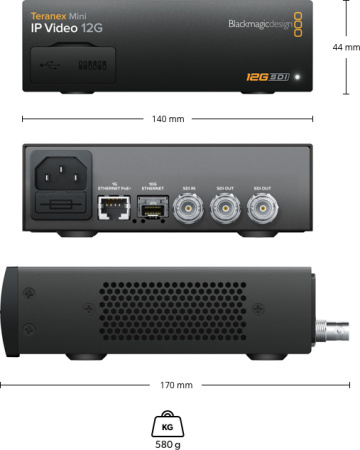 Blackmagic Teranex Mini - IP Video 12G видеоконвертер_5