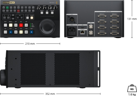 Blackmagic HyperDeck Extreme Control панель_5