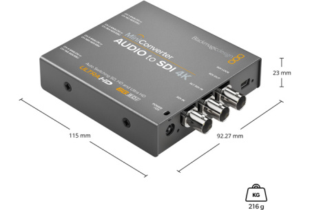 Mini Converter - Audio to SDI 4K мини-конвертер_5 Mini Converter - Audio to SDI 4K мини-конвертер_5