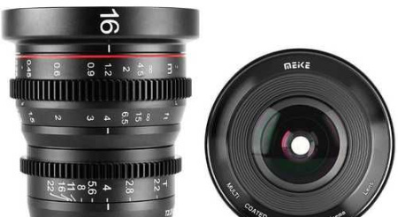 Объектив Meike 16mm T2.2 Cinema Lens M34_4 Объектив Meike 16mm T2.2 Cinema Lens M34_4
